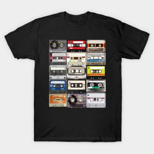 Retro Cassette Tapes Shirt T-Shirt